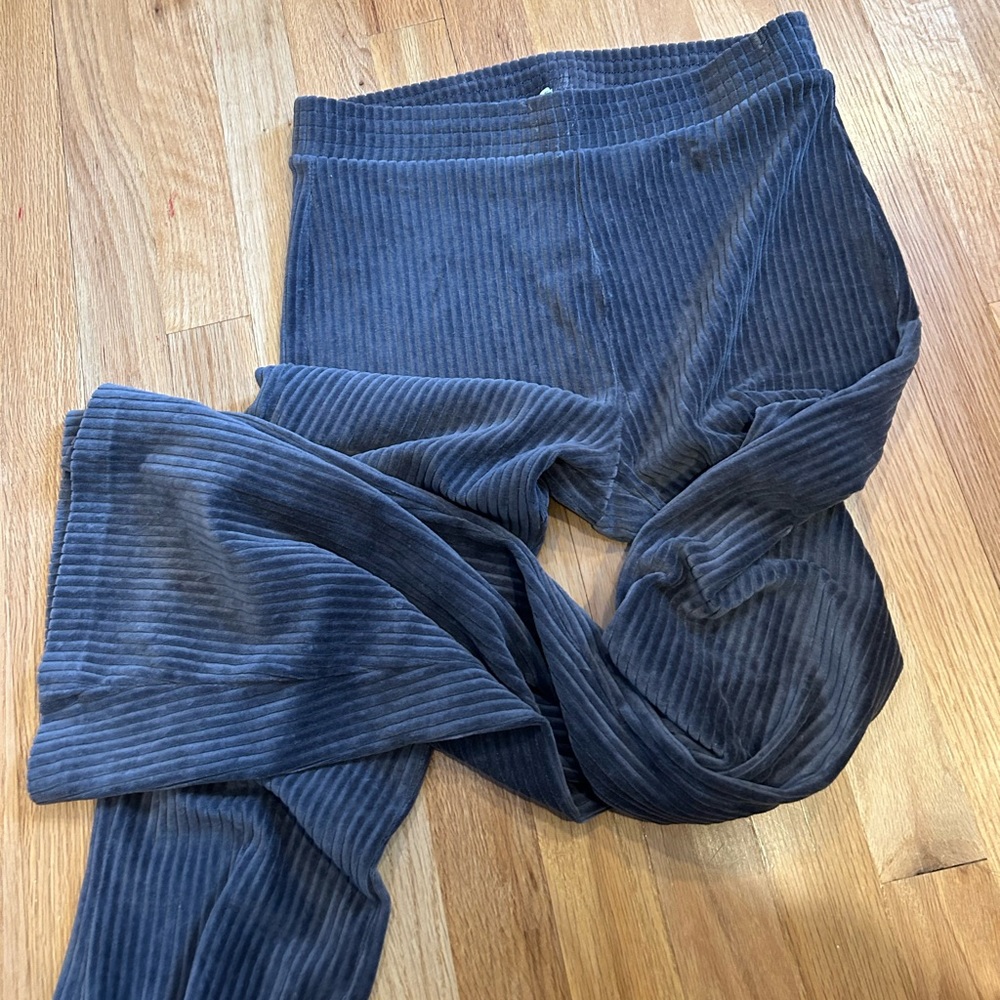 Aerie Ribbed Flare Pants